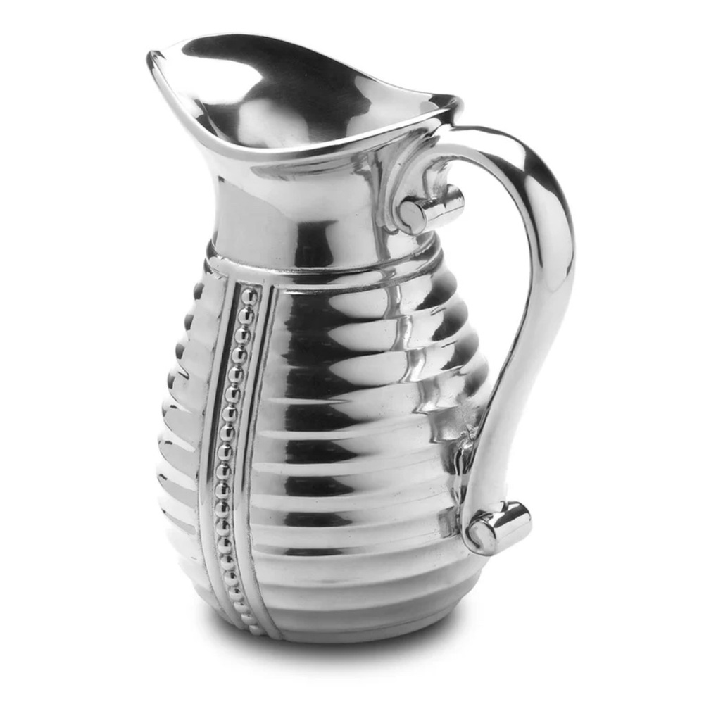Wilton Armetale Flutes & Pearls Tea Pitcher